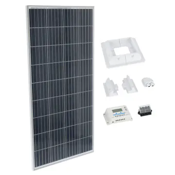 Solcellspanel BrightSolar 160W Paket för Husbil