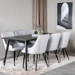 Matgrupp Venture Home Dipp med 6 Plaza stolar