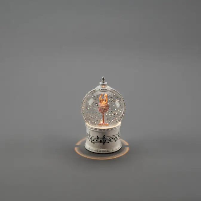 Snöglob Gnosjö Konstsmide Vattenfylld lykta Ballerina LED