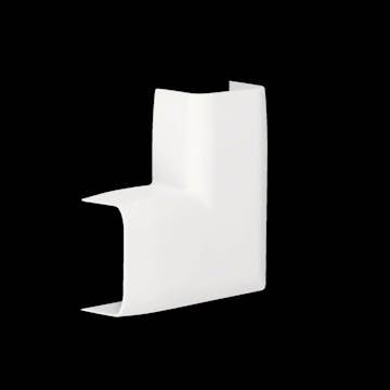 L-Vinkel till Minikanal Hager ATA/ATH Halogenfri Vit RAL 9016