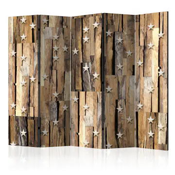 Rumsavdelare Skärmvägg Arkiio Wooden Constellation II 225x172 cm