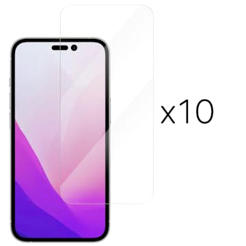 Skärmskydd Champion iPhone 14 Pro Max Härdat Glas 10-pack