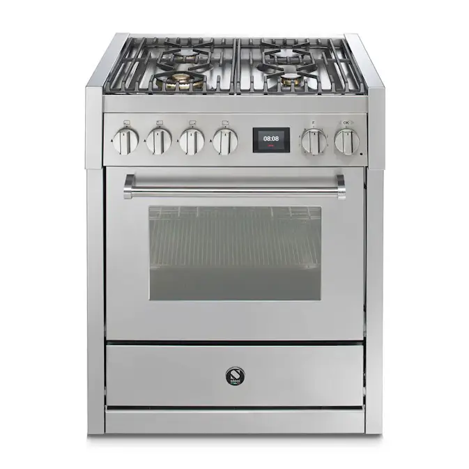 Gasolspis Steel Genesi Combi-Steam 70 cm med Ugn