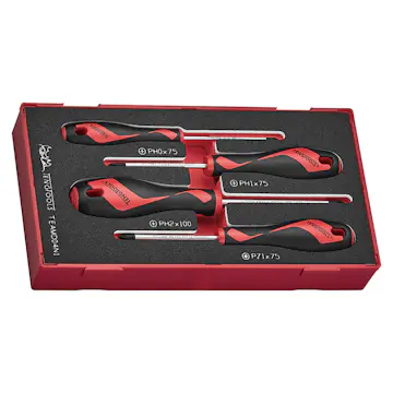 Skruvmejselsats Teng Tools 4-Delar TEAMD04N1