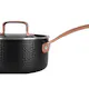 Kastrull Pepper med Lock 18 cm Svart