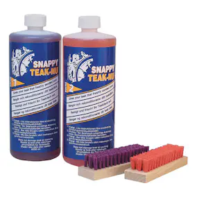 Teaktvätt Snappy Teak-Nu Kit, 2 x 950 ml