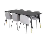 Matgrupp Venture Home Disa med 6 Wrigley Stolar