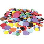 Dekorgummicirklar Creativ Company Mixade Färger 300 Mix/1 Förp