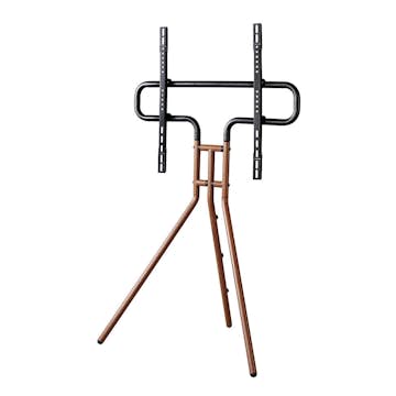 TV-Golvstativ Hama Design Upp Till 75 tum Valnötsträ-look