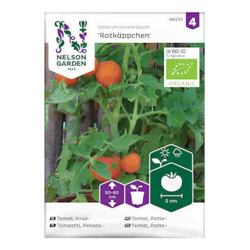 Frö Kruktomat Nelson Garden Rotkäppchen Eko