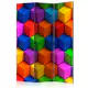Rumsavdelare Skärmvägg Arkiio Colorful Geometric Boxes 135x172 cm