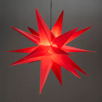 Adventsstjärna Gnosjö Konstsmide 3D Stjärna 100 cm LED Utomhus