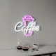 Väggdekoration Star Trading Plexy Coffee LED