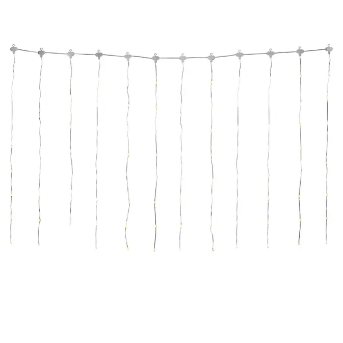 Gardinslinga Gnosjö Konstsmide B/O 96 LED