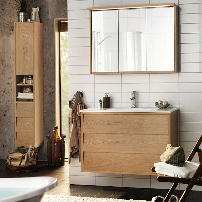 Möbelpaket Hafa Original Komplett med Spegelskåp 900