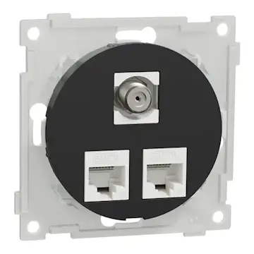 Vägguttag Elko One Modularuttag Infälld RJ45 Cat.6 UTP