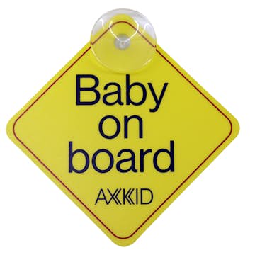 Baby on board skylt Axkid