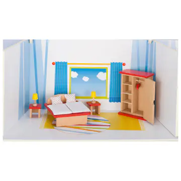 Sovrumsmöbler Goki till Dockhus