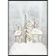 Poster Gallerix Abstract Winter Village No2