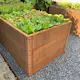 Odlingslåda Flexigarden Cortenplåt 2 mm 800x1200x600 mm