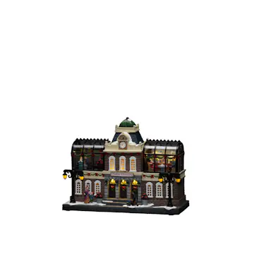 Julby Gnosjö Konstsmide B/O Mekanisk LED Tågstation