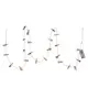 Ljusslinga Star Trading Clippy Advent LED Batteridriven