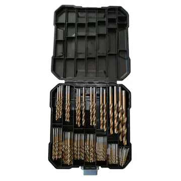 Borrsats Michigan Titanium 1-10 mm 171-Delad Metall