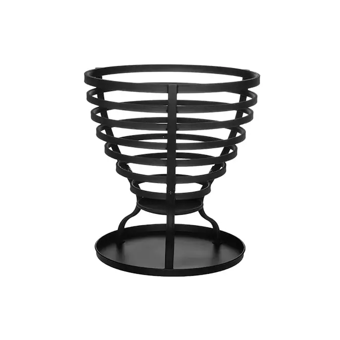 Eldkorg Mustang Fresno Svart – Perfekt för Utemiljö