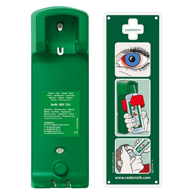 Vägghållare Cederroth till Ögondusch 500 ml