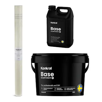 Komplett Förberedelsepaket Konkral För Microcement på Släta Ytor