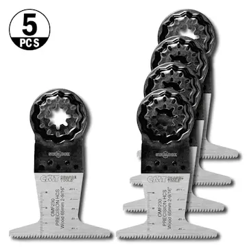 Starlock CMT Orange Tools 65x50mm BIM Trä 5 st OMF230-X5