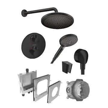 Takdusch Hansgrohe Ecostat S 280 Inbyggnadspaket