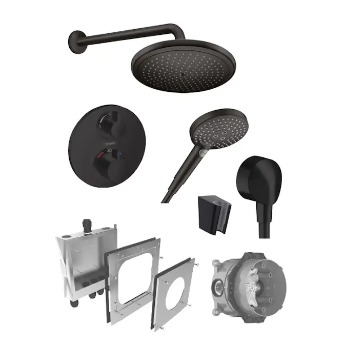 Takdusch Hansgrohe Ecostat S 280 Inbyggnadspaket
