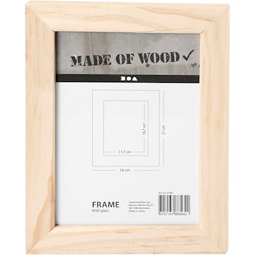 Ram Creativ Company med Glas, Stl 21x16 cm 1 St