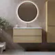 Tvättställsskåp Bathlife Eufori med Tvättställ och Spegel Skina