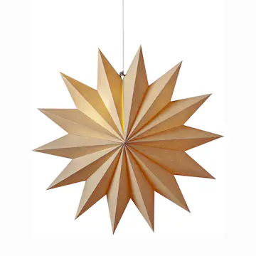 Pappersstjärna Star Trading Plain 60 cm