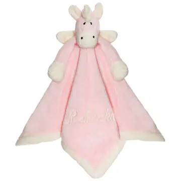 Snuttefilt Teddykompaniet Diinglisar Enhörning Rosa