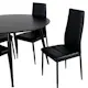Matgrupp Venture Home Dipp med 4 Slim High stolar