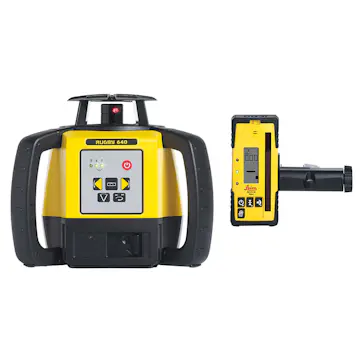 Rotationslaser Leica Röd Rugby 640 Li-ion