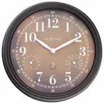 Väggklocka/Väderstation NeXtime Jasmine