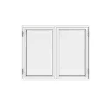 Sidohängt Fönster Outline 3-Glas Aluminium 2-Luft