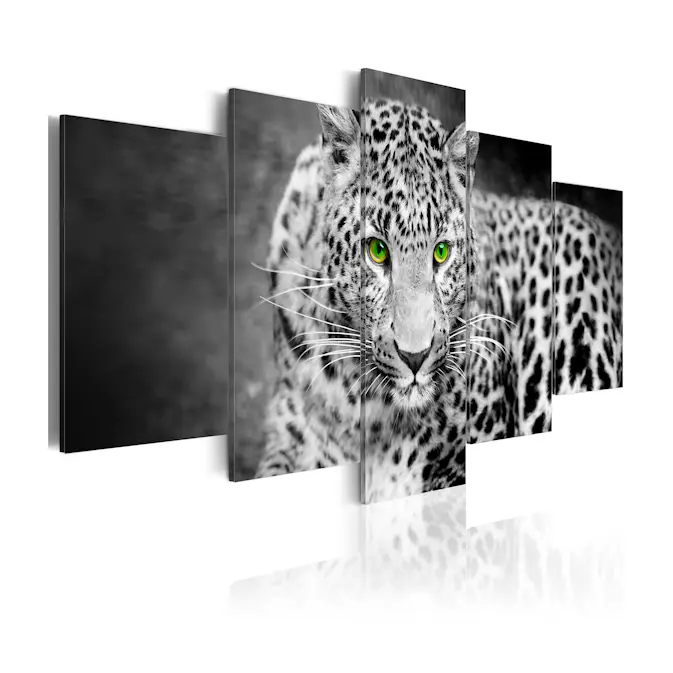 Tavla Arkiio Leopard Black And White