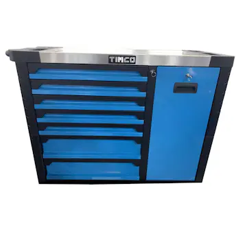 Verktygsvagn Timco 7+1 LTK Inkl Verktyg 275 Delar Blå