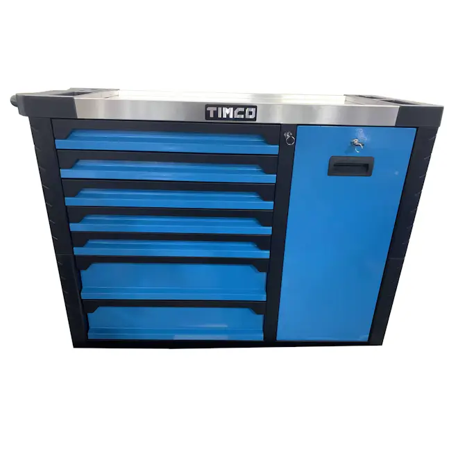Verktygsvagn Timco 7+1 LTK Inkl Verktyg 275 Delar Blå