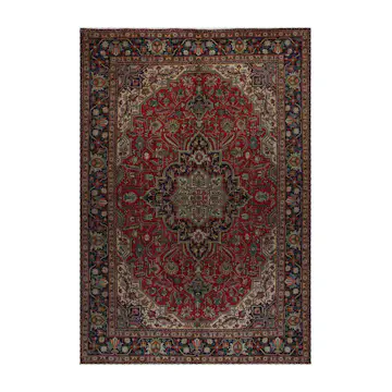 Persisk Matta Arkiio Tabriz Vintage Original 202x293