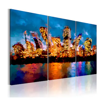 Tavla Arkiio Mad City Triptych