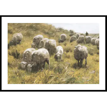 Poster Gallerix Op De Duinen By Anton Mauve