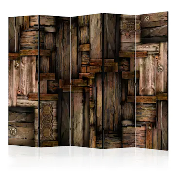 Rumsavdelare Skärmvägg Arkiio Wooden Puzzle II 225x172 cm
