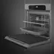 Kombiugn Smeg SOP6201S2S med Varmluft och Ångfunktion Silver 60 cm