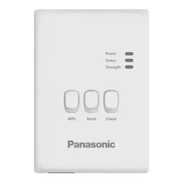 Wifi-styrning Panasonic Smart Cloud CZ-TAW1B Luftvatten-Värmepump
